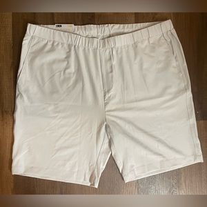 Greg Norman Light Gray Pull On Drawcord Stretch Waistband Comfort Shorts (XXL)